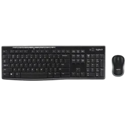 Combo Teclado y Mouse Inalámbrico Logitech MK270