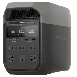 Estación de Energía EcoFlow DELTA 3 1024Wh 1800W 3600W Pico LiFePO4 Expandible