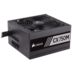 Fuente Corsair CX750M 750W 80 Plus Bronze Semi Modular