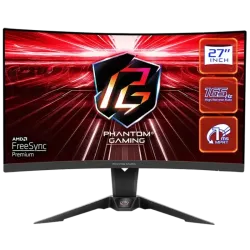 Monitor Gaming ASRock PG27Q15R2A 27" Curvo QHD 2K VA 165Hz FreeSync Premium HDR