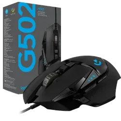 Mouse Gaming Logitech G502 Hero RGB 25600 DPI Pesas Ajustables