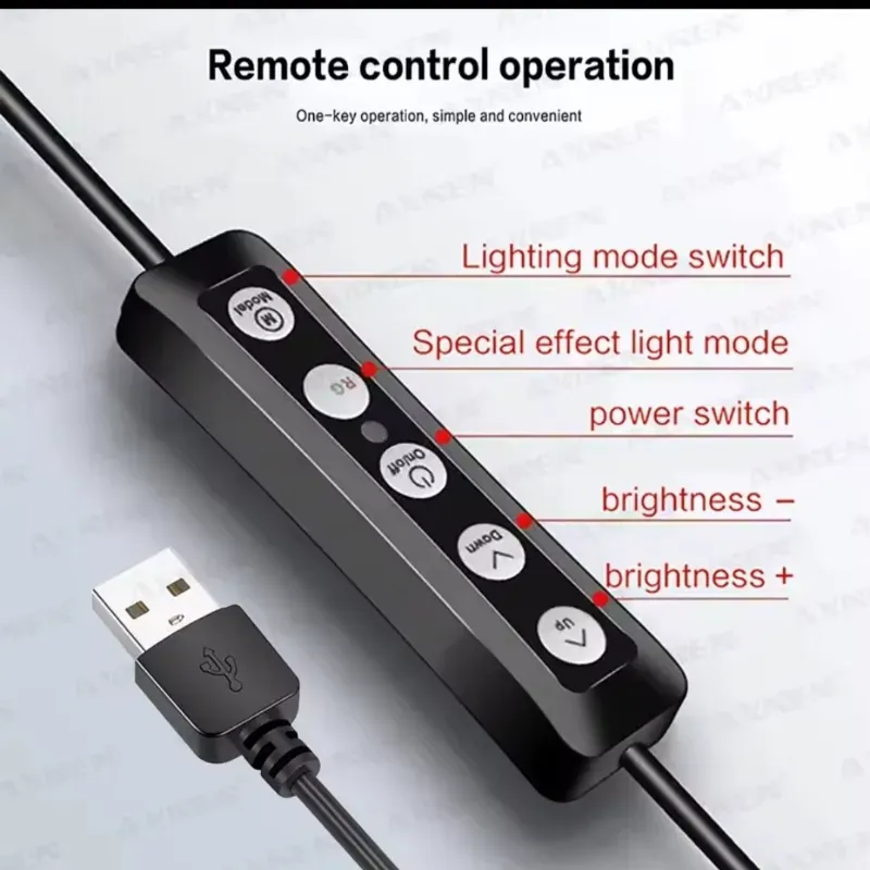 Anillo de Luz LED RGB 10” con Trípode Ajustable y Soporte para Teléfono | Iluminación Profesional para Fotos, Videos y Streaming