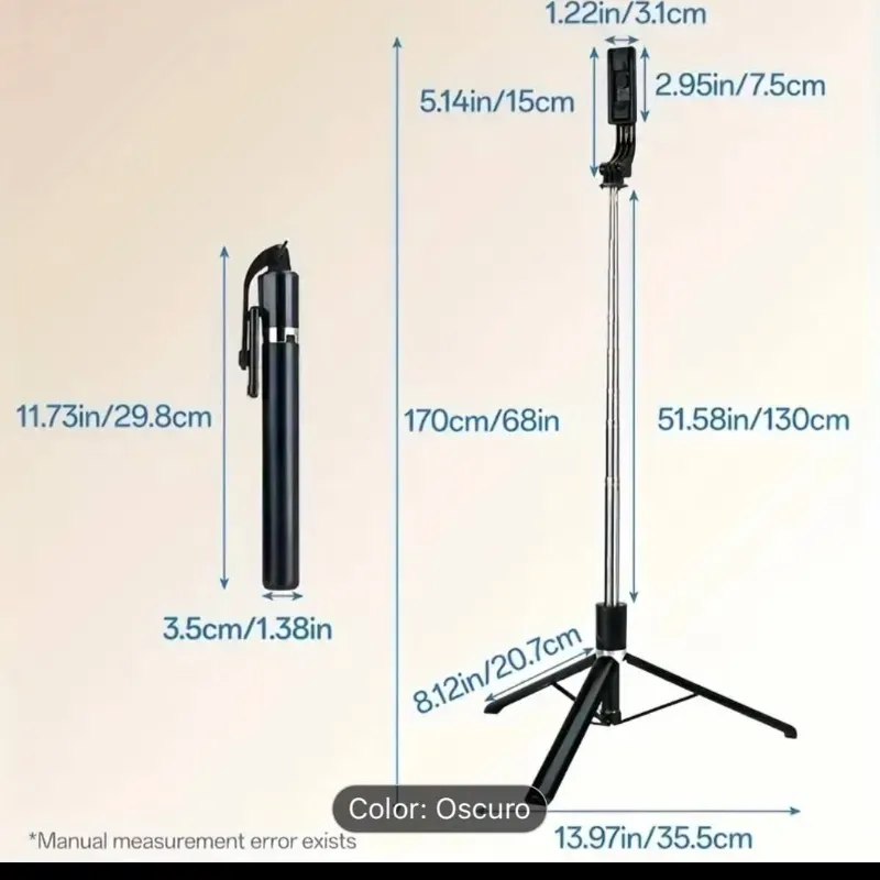 Tripode Palo Selfi de 1.70Metros Tripode Palo Selfi de 1.70Metros