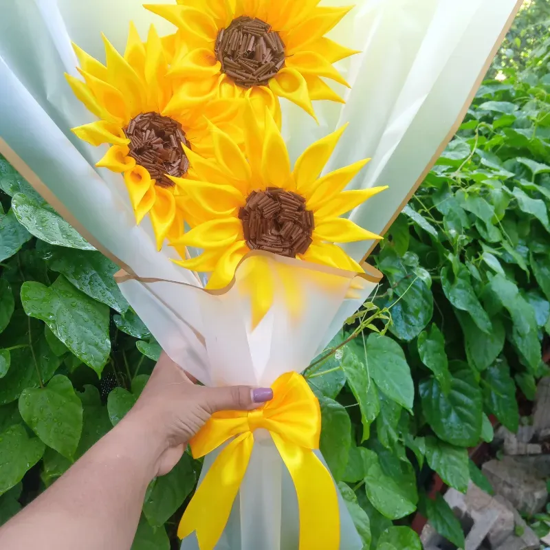 Trilogía de amor con Girasoles 