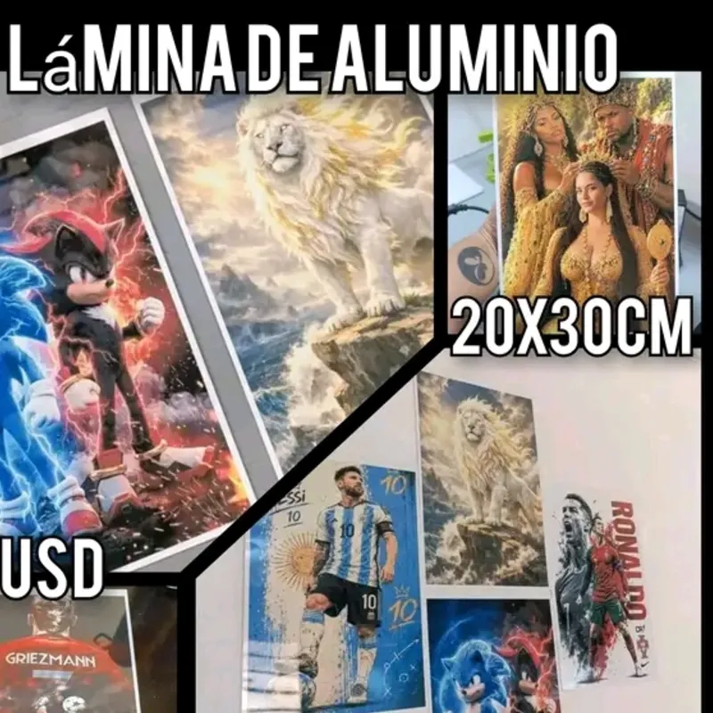 Láminas de aluminio