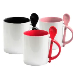 Taza con cuchara