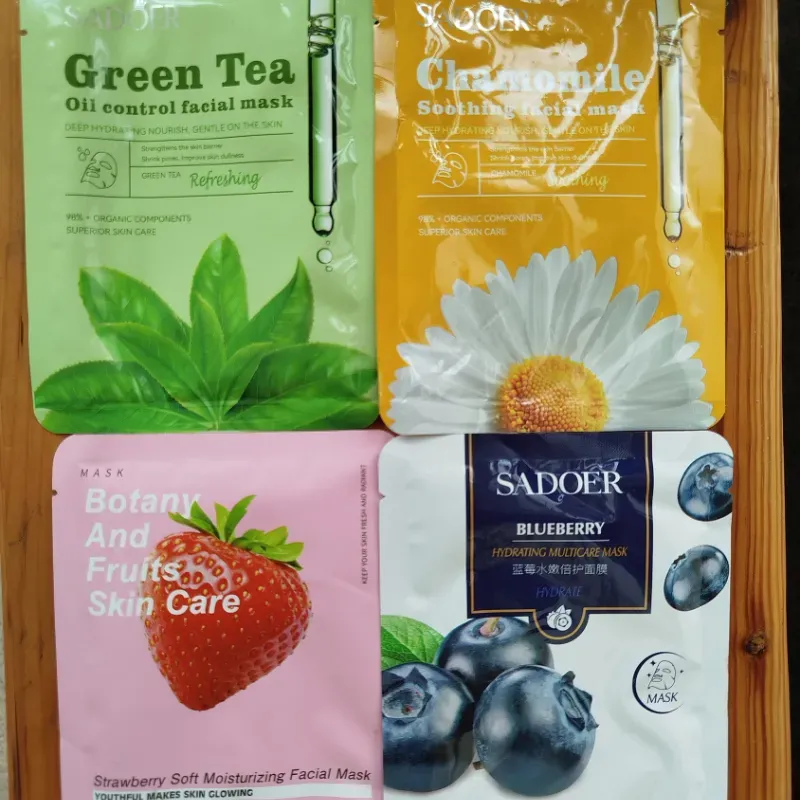 Mascarilla facial de velo