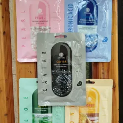 Mascarilla facial de velo 