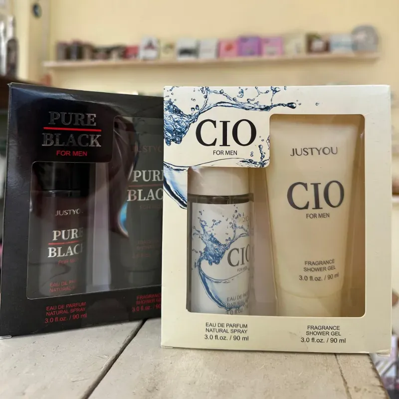 Set Grande de Perfume y Gel de Baño (para hombre)