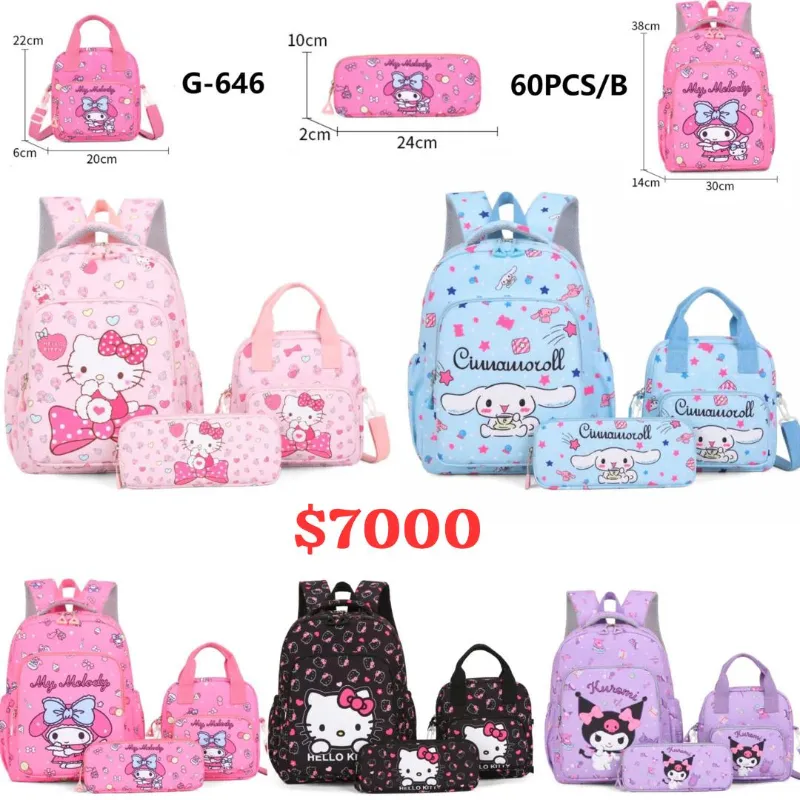 Combo mochila 