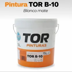 Pintura Vinil TOR Blanco Mate (15L)
