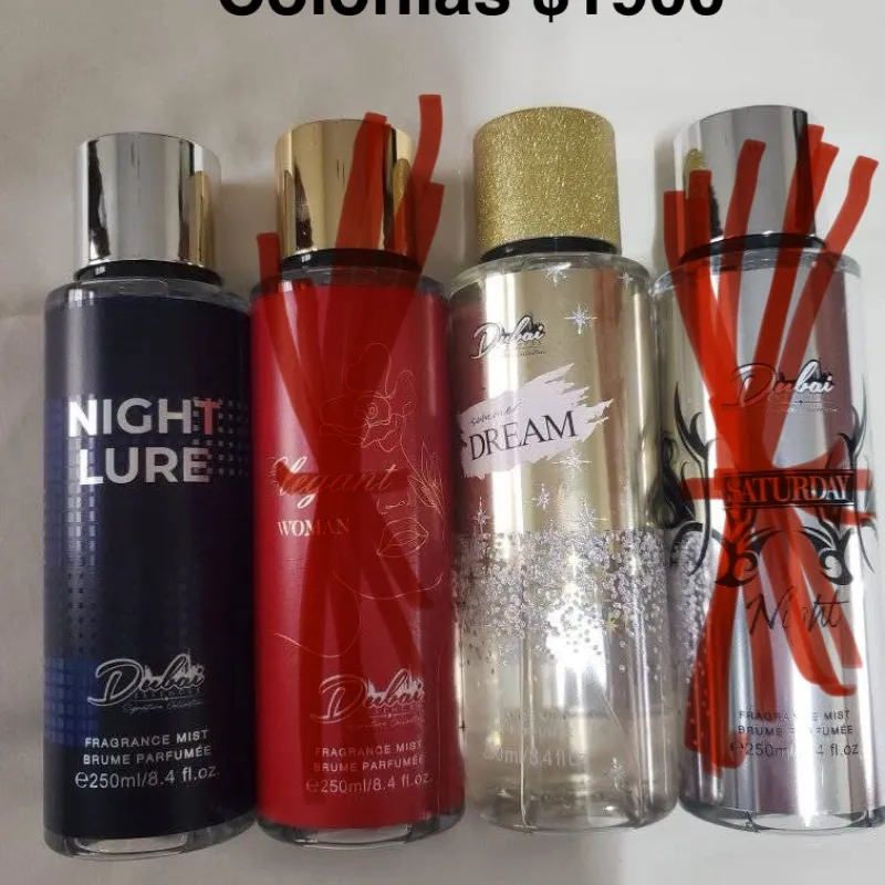 Colonias de 250ml 