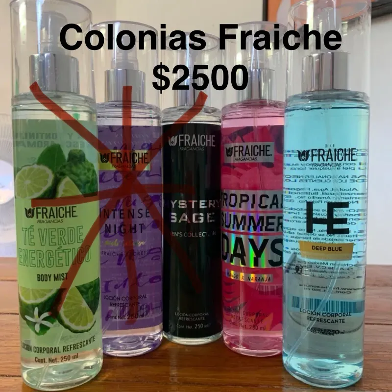 Colonias Fraiche de pomo grande 