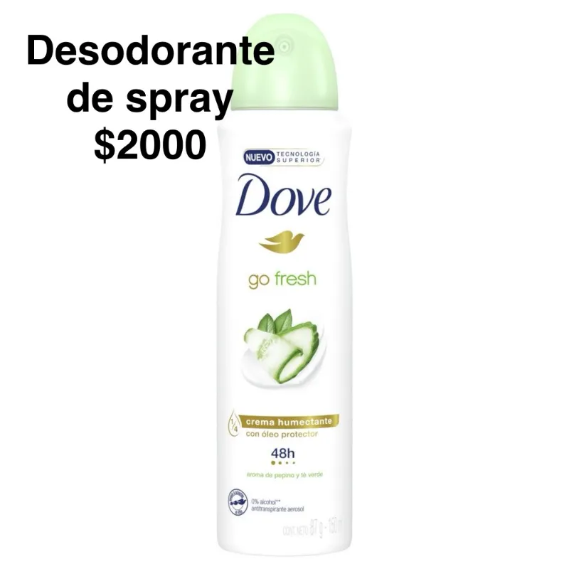 Desodorante de spray 