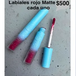 Labiales rojo Matte 