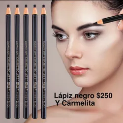Lápiz negro y carmelita 