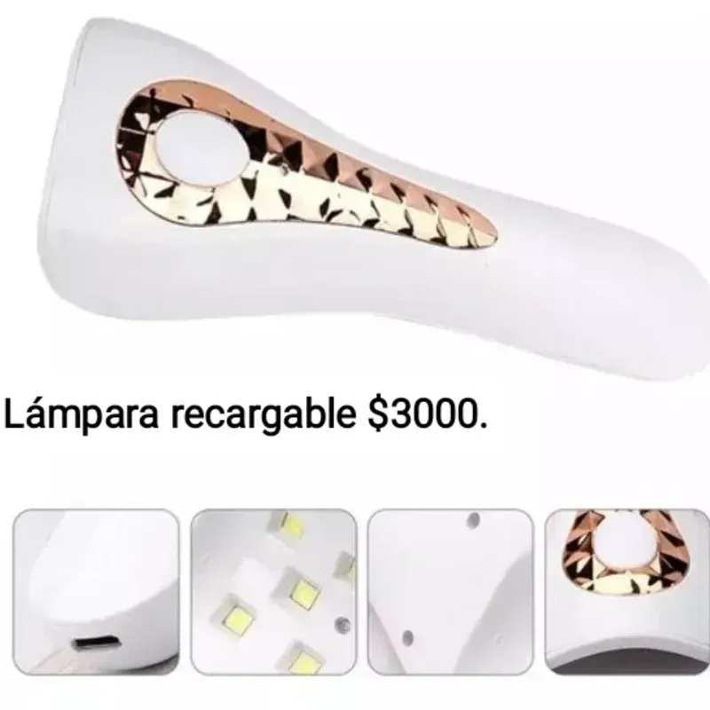 Mini lámpara recargable 