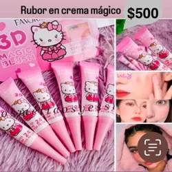 Rubor en crema mágico 