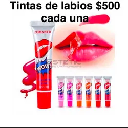 Tintas de labios 