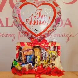 Caja con chuches