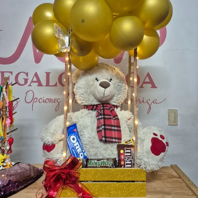Caja con oso