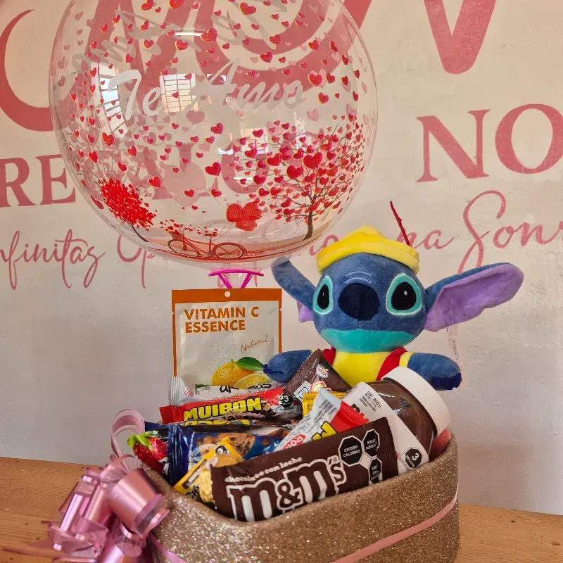 Caja tematoca de corazon 