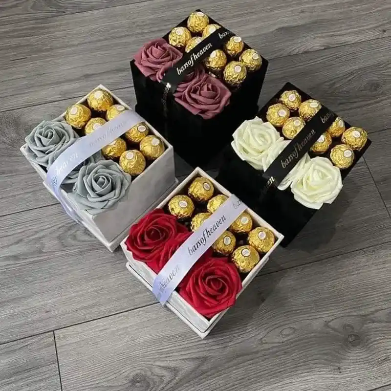 Ferreros con rosas