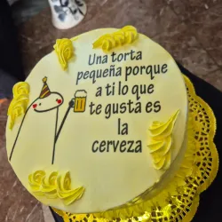 Tarta con imagen comestible 