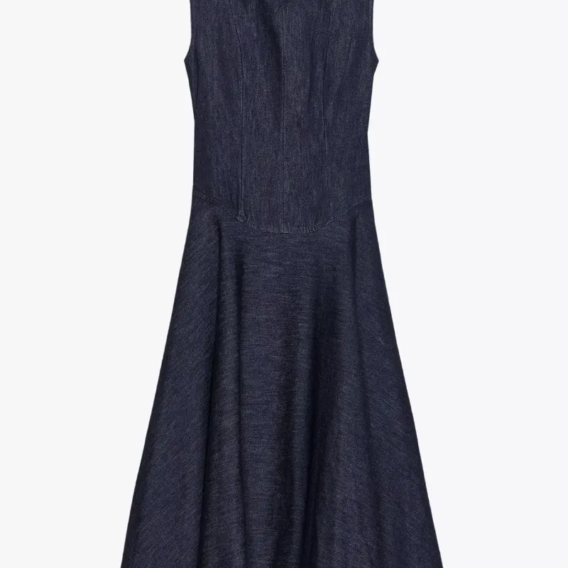 Vestido Denim Zara