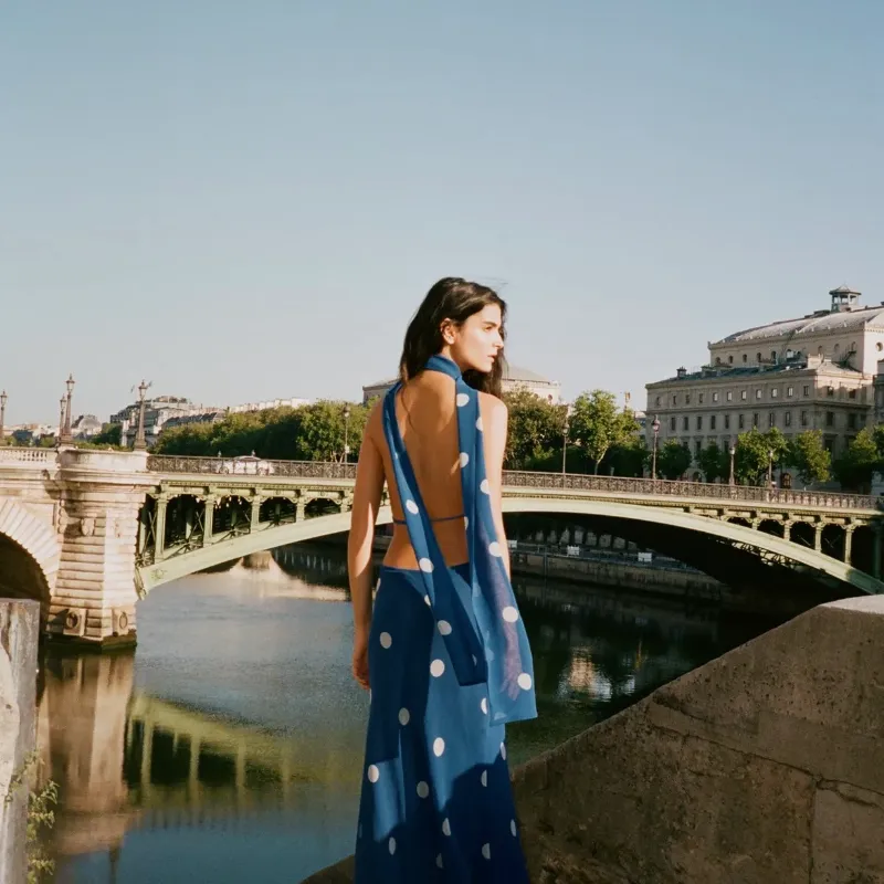 Vestido Lunares Zara