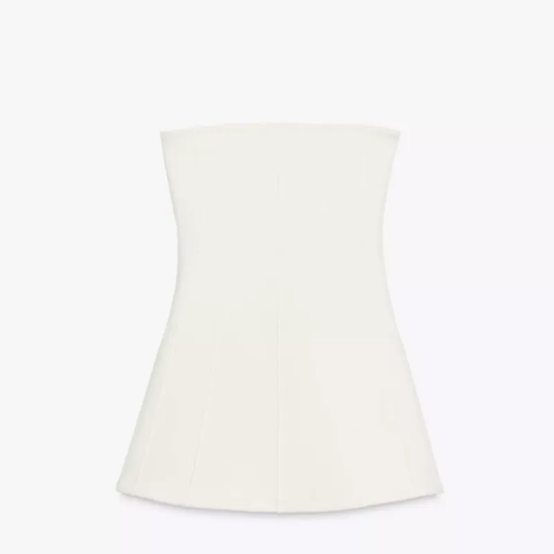 Vestido Palabra de Honor Zara