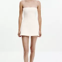 Vestido Palabra de Honor Zara