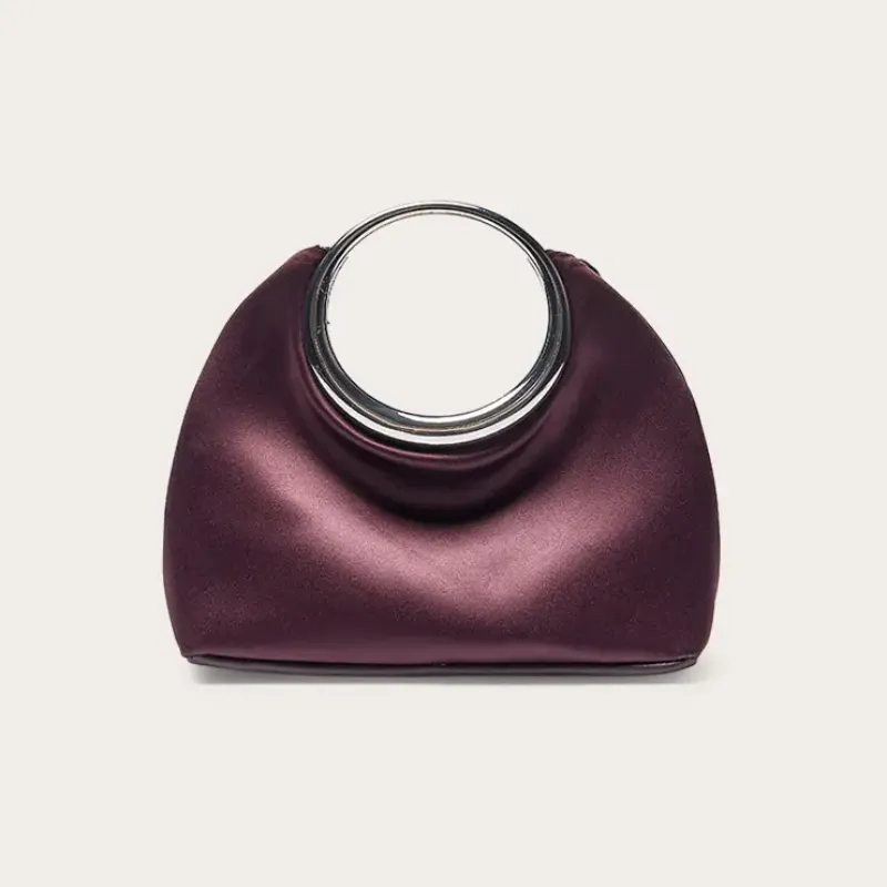Bolso satín clutch PLT