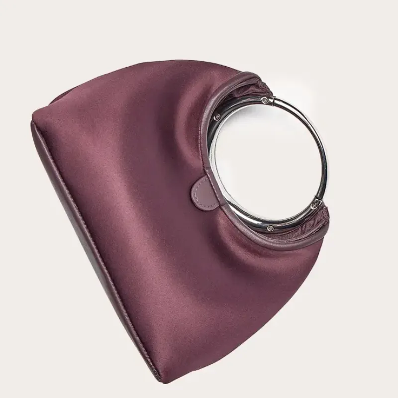 Bolso satín clutch PLT