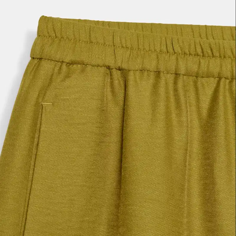 Cojunto Lino verde Zara