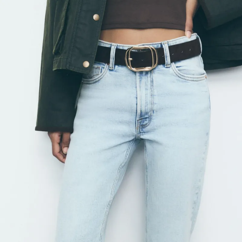 Jeans mom slim Stradivarius