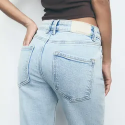 Jeans mom slim Stradivarius