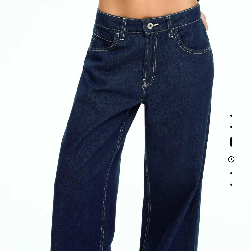 Jeans wide leg Bershka