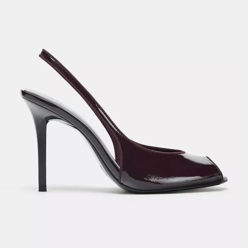 Sandalias tacón apertura  Zara