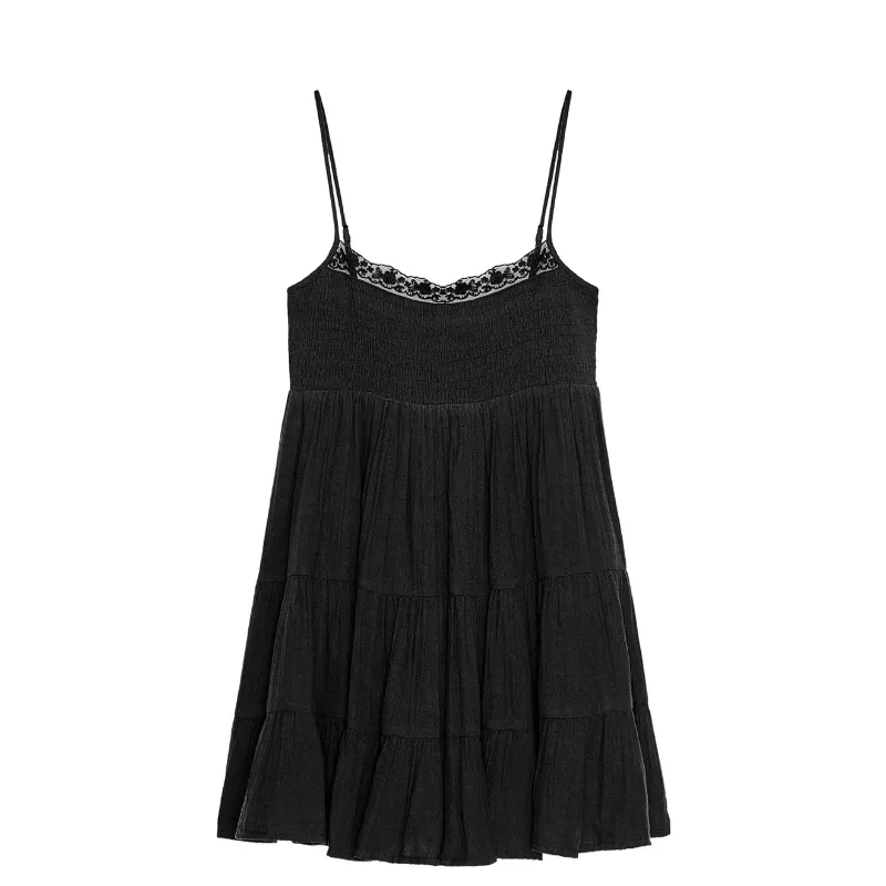 Vestido bordado Zara