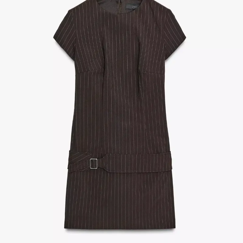 Vestido Cinturón Zara