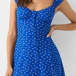 Vestido corto Bershka