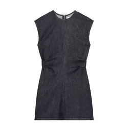 Vestido denim Zara