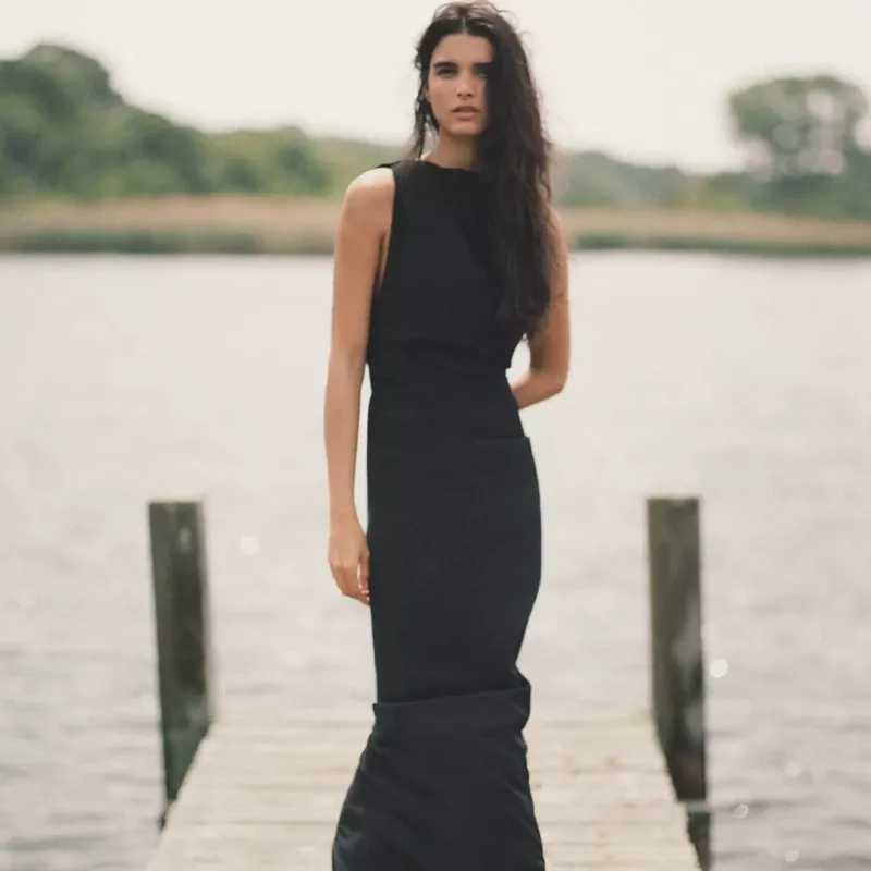 Vestido Espalda Zara