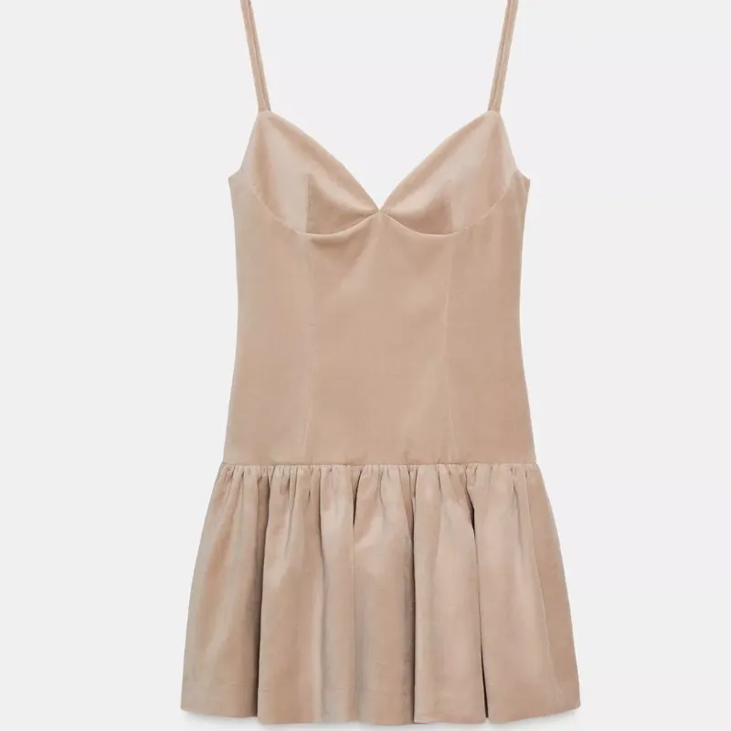 Vestido Tirante Zara