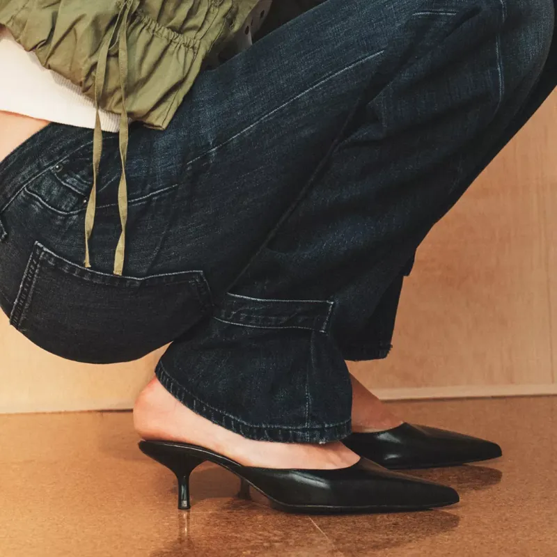 Zapato destalonado Zara