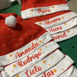 Gorros de navidad 