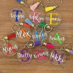 Llaveros de acrílico 