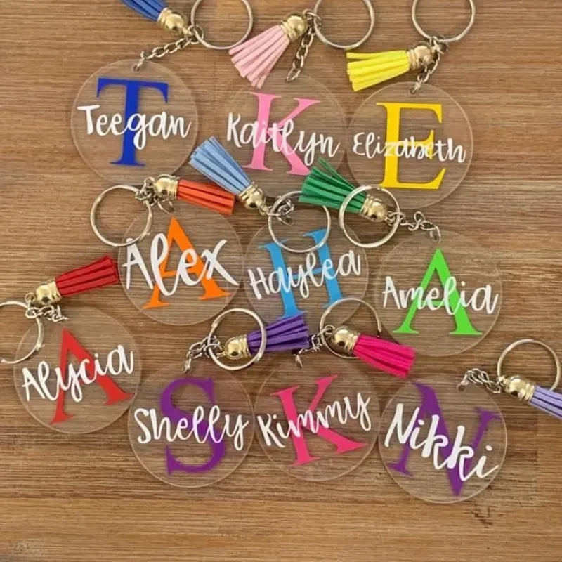 Llaveros de acrílico 