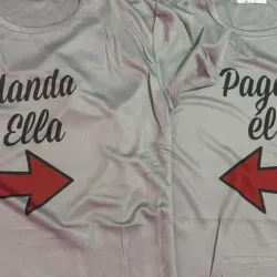 Pulover rosados, gris, negro